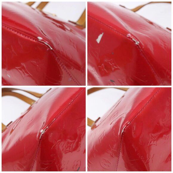 LOUIS VUITTON Monogram Vernis Bellevue PM Hand Bag Rose Pop M93669 Auth gh731 - Picture 14 of 16